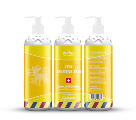 แชมพูสุนัข KEVINA สูตรลดขนพันกัน หวีง่าย ขนาด 325 ML._1